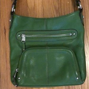 Green Tignanello cross body bag